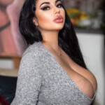 busty dark haired babe - www.baconboobsbeer.com
